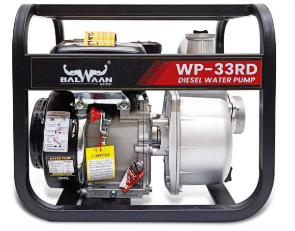 Diesel Water Pump (7 HP, 4 Stroke) - BALWAAN WP-33RD